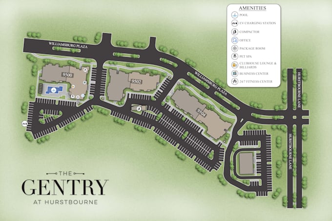 render site plan, plot plan, rv park map, subdivision layout