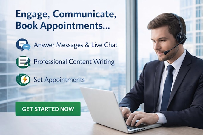professional live chat support as your virtual assistant