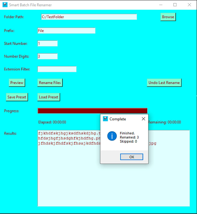 build a custom python file renaming or organization tool