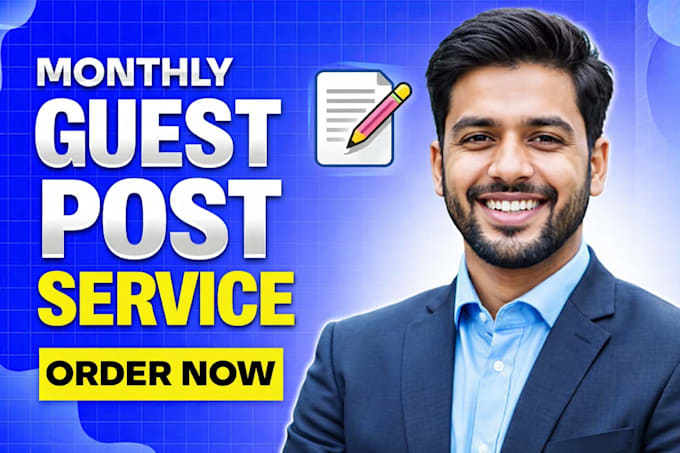 write article and submit guest post backlinks on da 50 plus sites