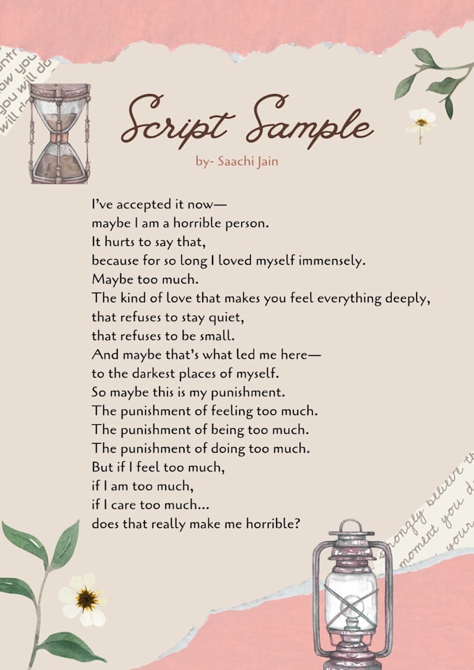write engaging storytelling reel script