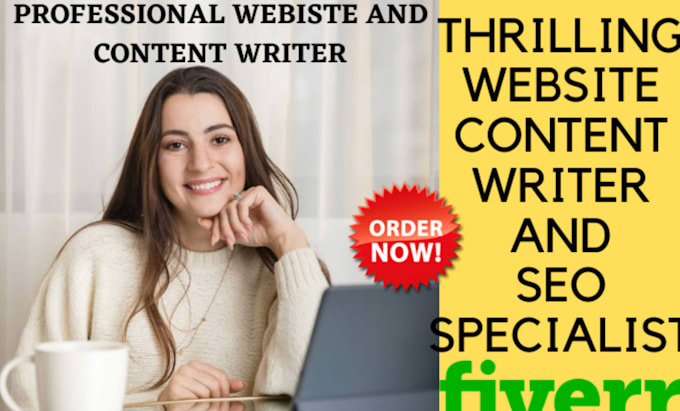 be your website copywriter and SEO content writer