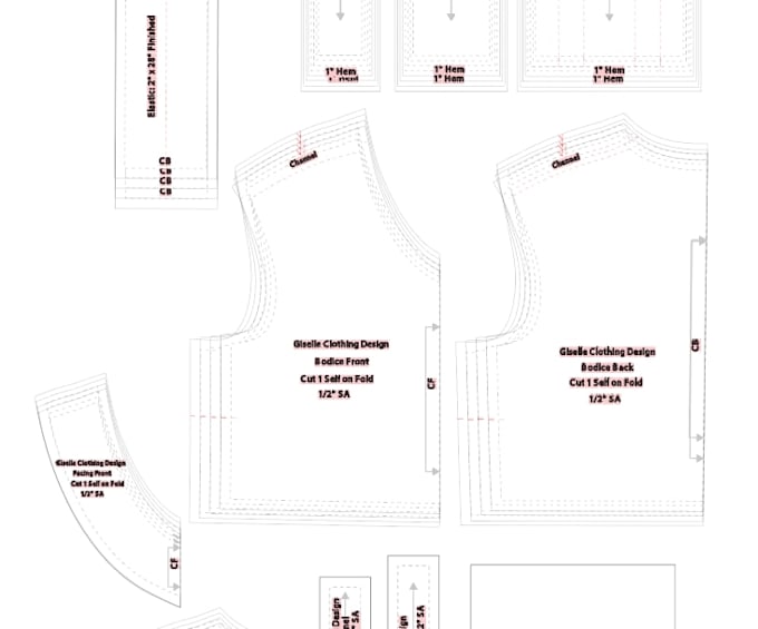 professionally grade your sewing pattern into multiple sizes