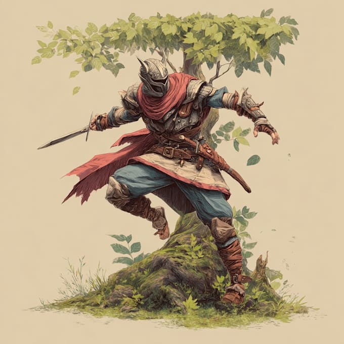 create a detailed dnd character for roleplay