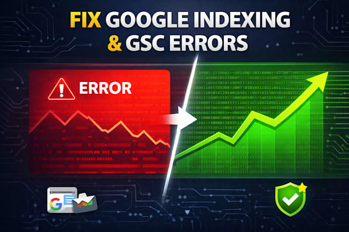 fix technical SEO errors google search console indexing and sitemap issues