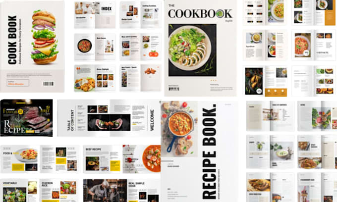 Cookbook layout design recipe ebook design cookbook formatting ...