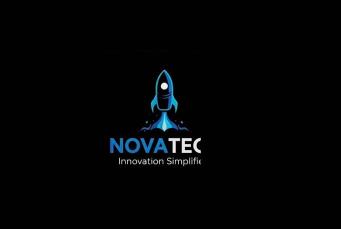 create a creative rocket logo for your brand