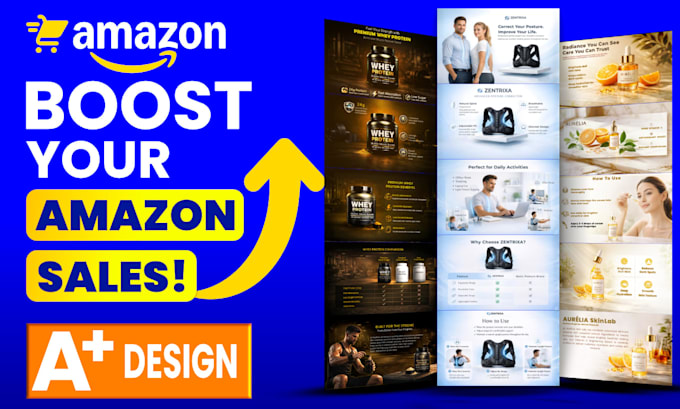 design amazon a plus content and enhanced brand content