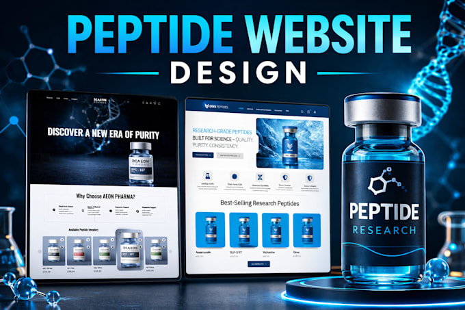 build a high converting compliant peptide website