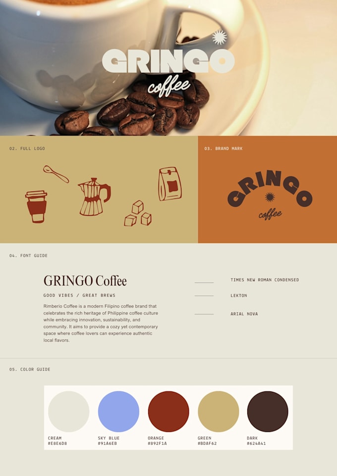 design a complete brand identity kit
