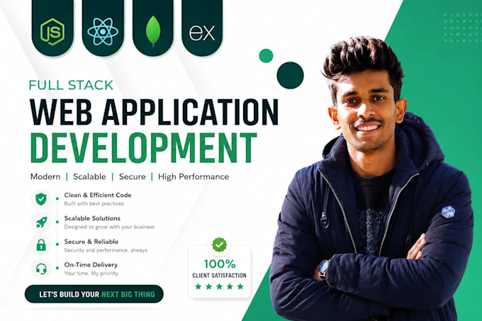 develop a fullstack mern web app using react and node js