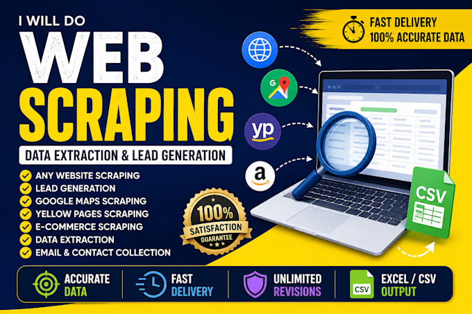 do web scraping and data extraction
