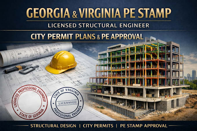 License structural engineer stamp georgia stamp virginia pe stamp city ...