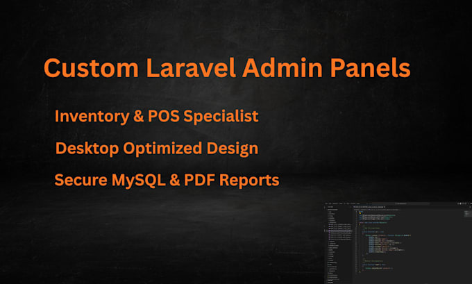 develop a professional admin panel and database management tool
