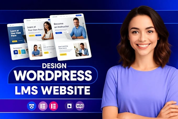 design lms elearning website lms educational website courses website tutor lms