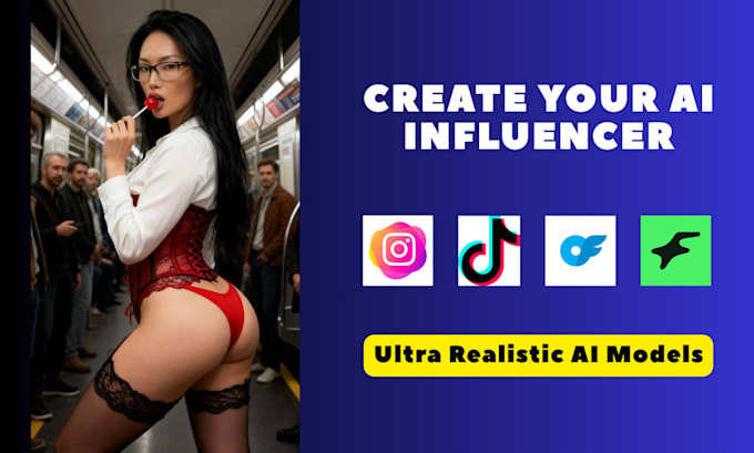 create a realistic ai influencer for social media