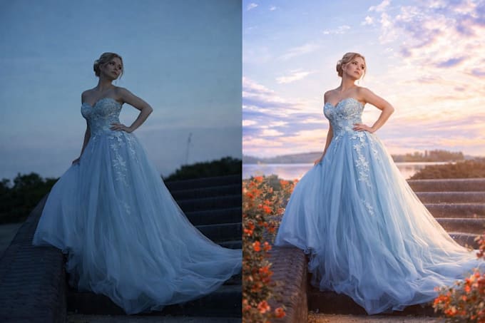 do photo editing and portrait retouching