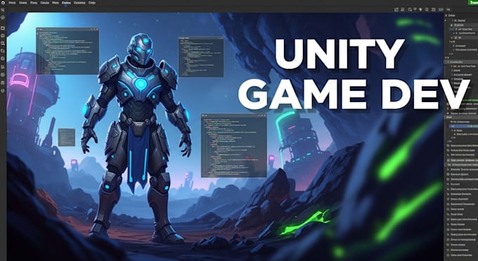 develop or fix your unity game mechanics and scripts