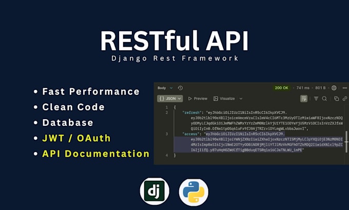 build rest API using django rest framework