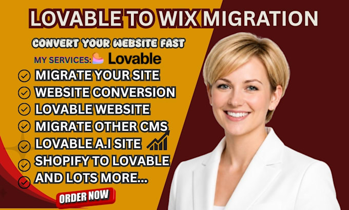 convert lovable website to wix, wordpress shopify, lovable app dev, lovable ai
