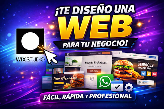 diseño sitios web profesionales en wix para tu negocio