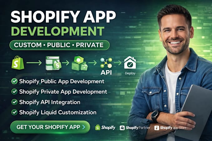 build shopify private app shopify public app api integration shopify liquid code