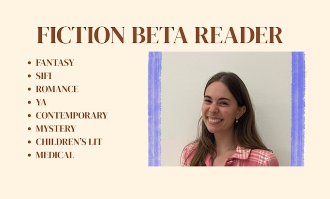 beta read for fiction writers