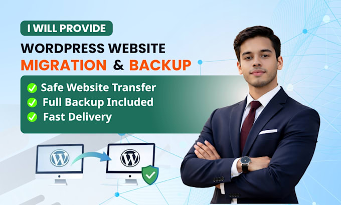 do website migration, clone and backup your wordpress website