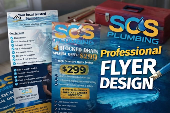 do creative and attractive flyer design