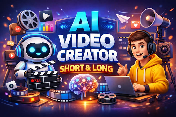 ai video creator short and long