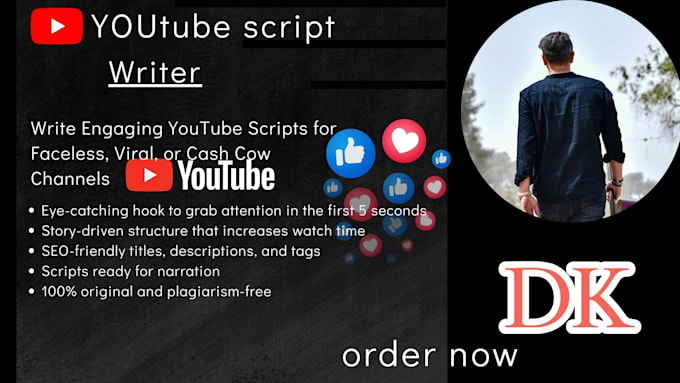 Write a viral youtube video script with powerful storytelling by ...