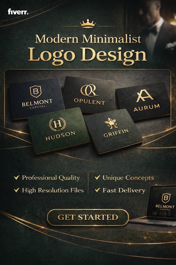 unique minimalist business logo