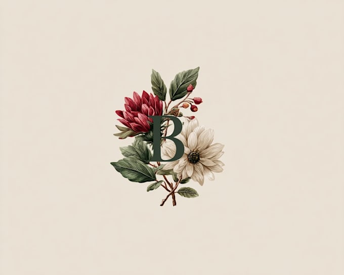 create a professional botanical logo design