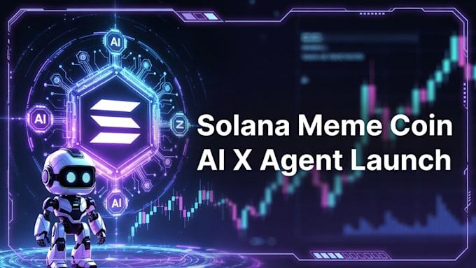 create your solana meme coin with ai x agent, tokenomics and website