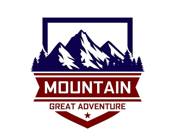 design a modern mountain logo for your brand