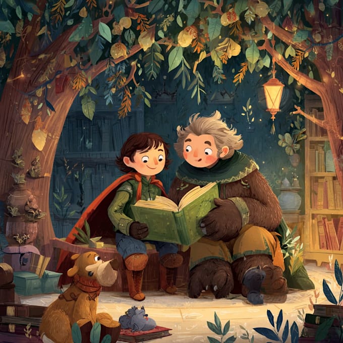design a children book