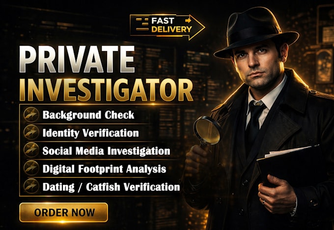investigate online scams fraud and suspicious identities osint background check