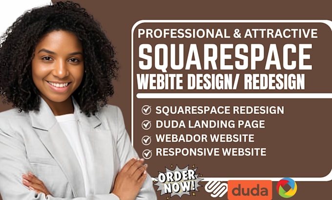 design or redesign squarespace website duda website redesign webador website
