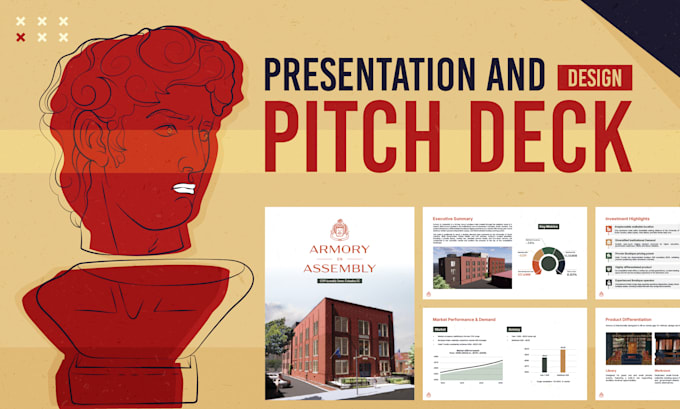 design an investor ready startup pitch deck for fundraising