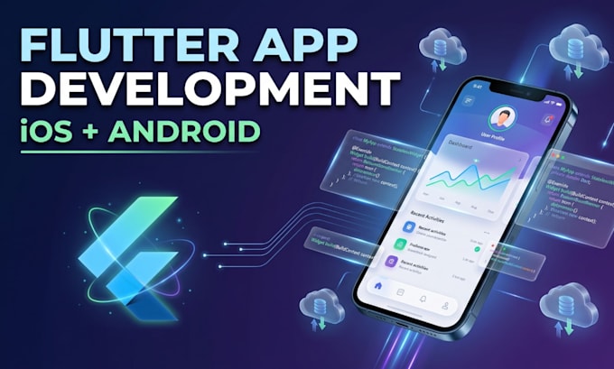 build mobile app development, ios android app creation flutter app developer