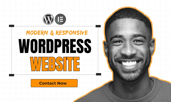 design or redesign modern layout responsive wordpress website with elementor pro
