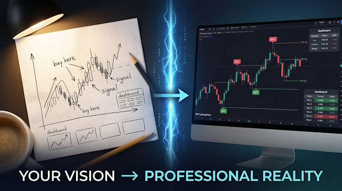 convert your trading idea into a tradingview indicator