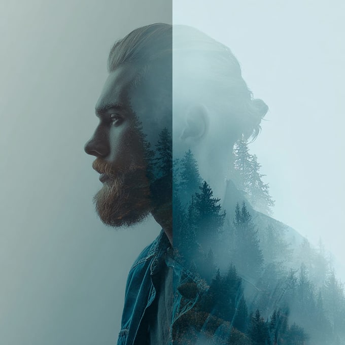do dispersion, smoke effect, manipulation from photoshop