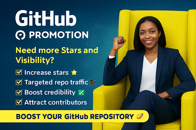 promote github repository , shoutout promotion