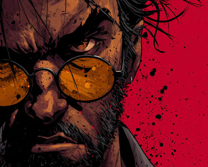 design comic book characters and scenes