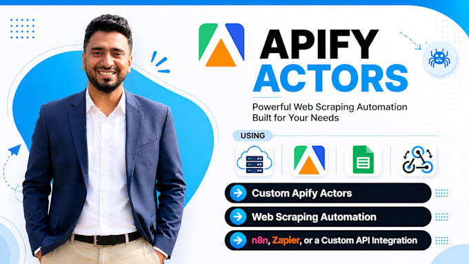 build custom apify actors for web scraping automation
