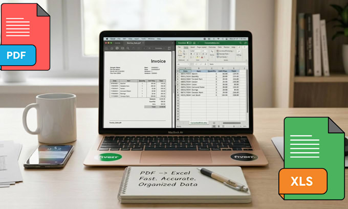 convert PDF to excel or spreadsheet with proper formatting