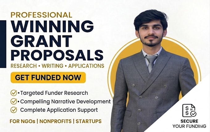 do grant research, winning grant proposal, and grant applications