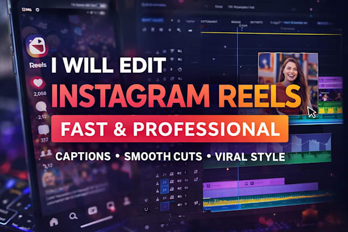 edit tiktok or instagram reels with subtitles