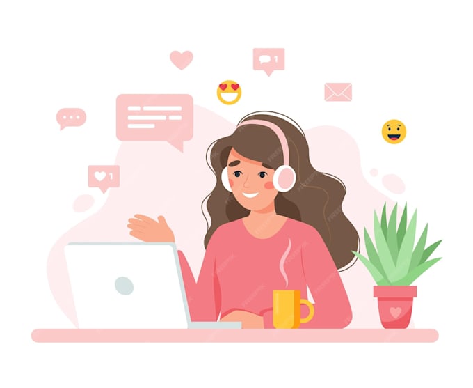 provide professional live chat support and customer service